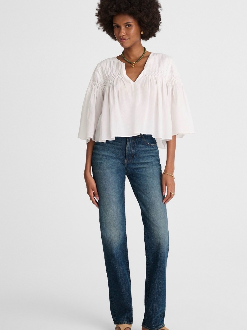 Madewell Longline Straight Jean